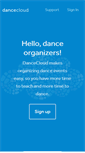 Mobile Screenshot of dancecloud.com